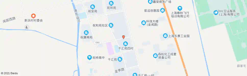 上海华星路千汇路_公交站地图_上海公交_妙搜公交查询2025