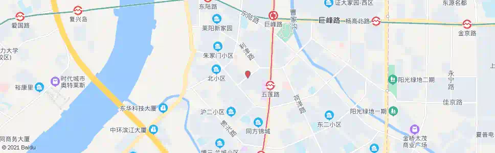 上海寿光路利津路_公交站地图_上海公交_妙搜公交查询2025