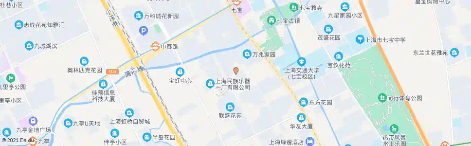 上海联明路七莘路_公交站地图_上海公交_妙搜公交查询2025