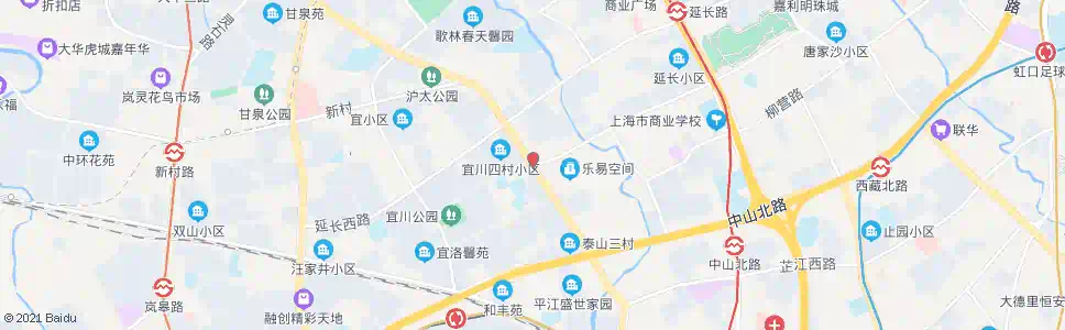 上海沪太路洛川中路_公交站地图_上海公交_妙搜公交查询2025