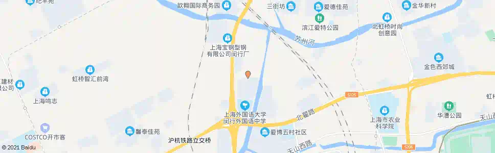 上海博恒路申长北路_公交站地图_上海公交_妙搜公交查询2025
