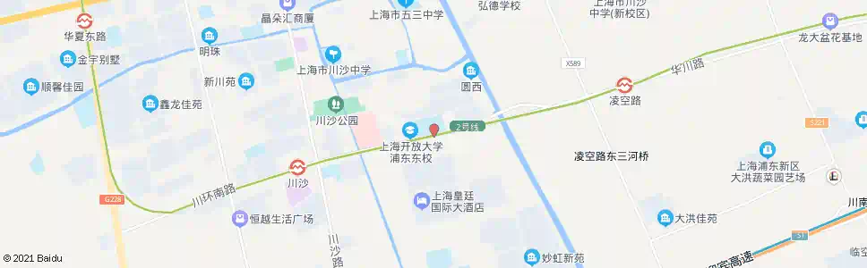 上海川环南路曙光路(招呼站)_公交站地图_上海公交_妙搜公交查询2025