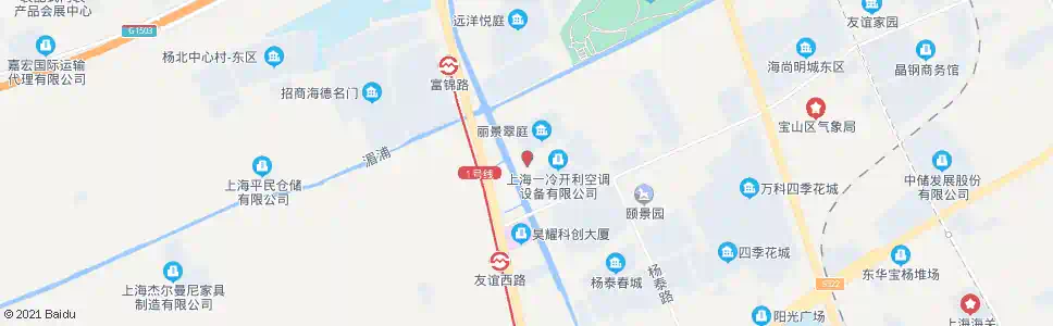 上海月城路老杨泰路_公交站地图_上海公交_妙搜公交查询2025