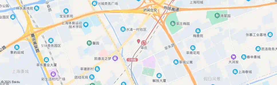 上海水清南路莘建东路_公交站地图_上海公交_妙搜公交查询2025