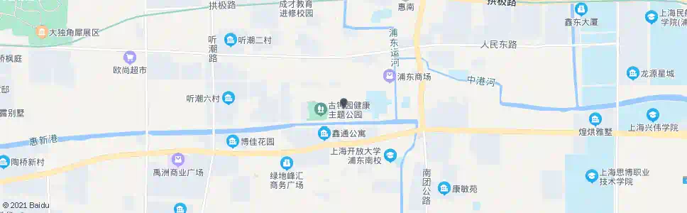 上海南门大街中山路_公交站地图_上海公交_妙搜公交查询2025