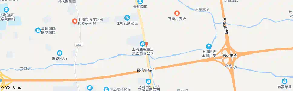 上海申江南路产业路(招呼站)_公交站地图_上海公交_妙搜公交查询2025