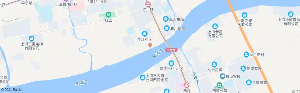 上海闵行渡口_公交站地图_上海公交_妙搜公交查询2025