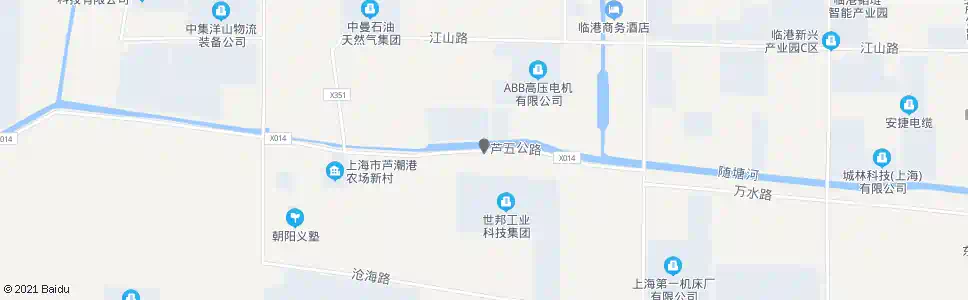 上海芦五公路天高路_公交站地图_上海公交_妙搜公交查询2025