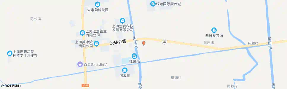 上海张巷村_公交站地图_上海公交_妙搜公交查询2025