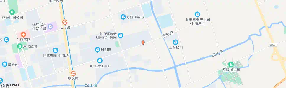 上海联航路召楼路_公交站地图_上海公交_妙搜公交查询2025