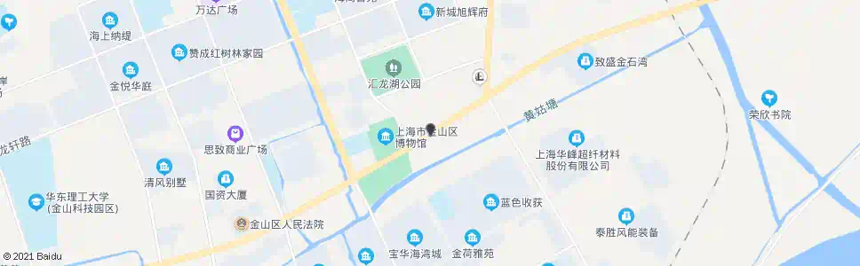 上海金山大道海芙路_公交站地图_上海公交_妙搜公交查询2025