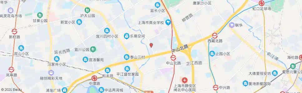 上海普善路谈家桥路_公交站地图_上海公交_妙搜公交查询2025