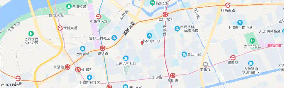 上海齐河路云台路_公交站地图_上海公交_妙搜公交查询2025