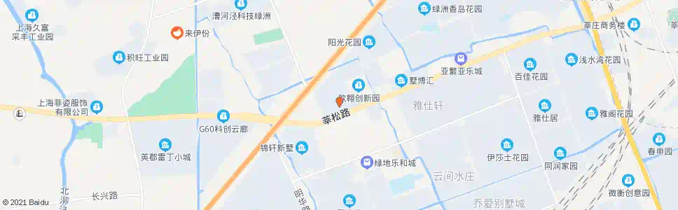 上海万宇荣盛名邸_公交站地图_上海公交_妙搜公交查询2025