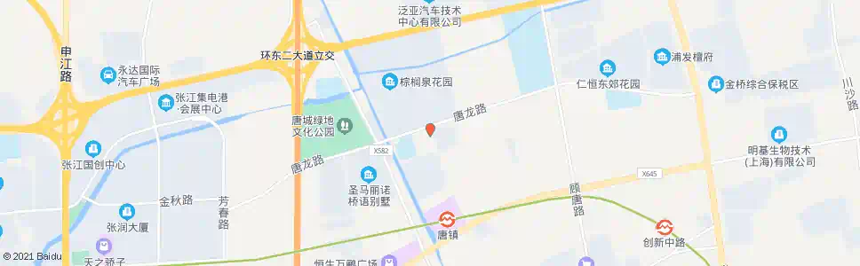 上海唐龙路齐爱路_公交站地图_上海公交_妙搜公交查询2025