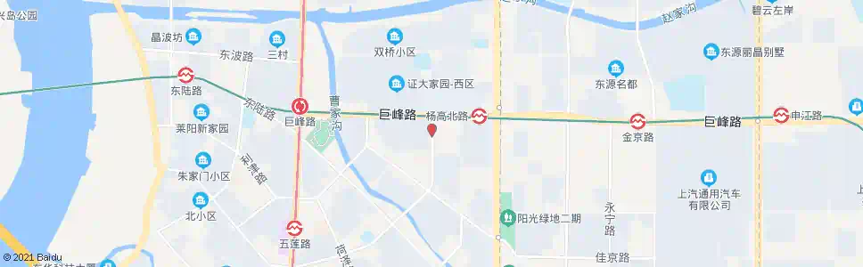 上海五莲路归昌路_公交站地图_上海公交_妙搜公交查询2025