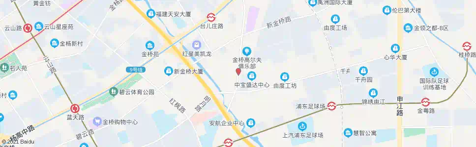 上海云桥路金藏路_公交站地图_上海公交_妙搜公交查询2025