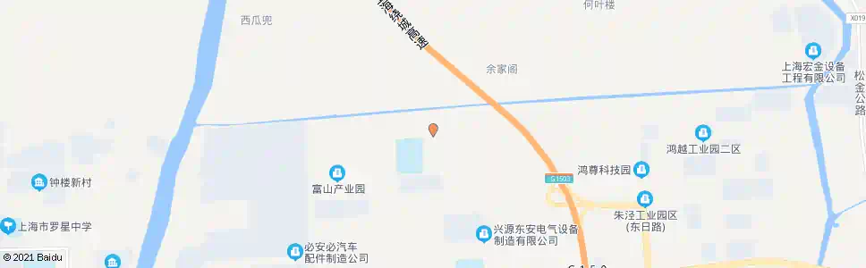 上海赵华浜_公交站地图_上海公交_妙搜公交查询2025