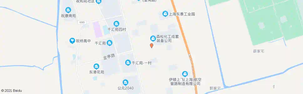 上海金亭公路金闻路_公交站地图_上海公交_妙搜公交查询2025
