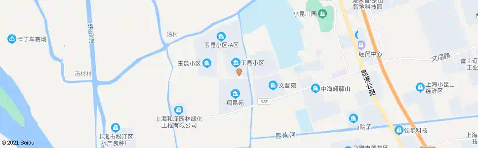 上海玉昆小区南门_公交站地图_上海公交_妙搜公交查询2025