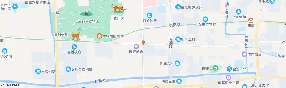 上海人民西路大川公路_公交站地图_上海公交_妙搜公交查询2025