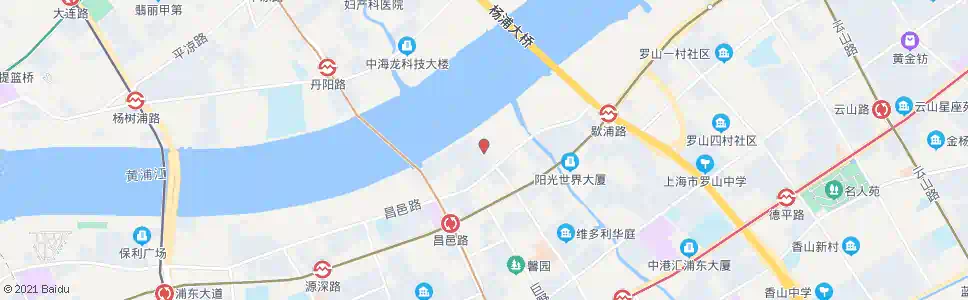 上海博山路苗圃路_公交站地图_上海公交_妙搜公交查询2025