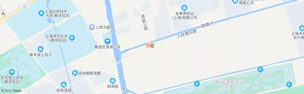 上海人民塘路浦星公路_公交站地图_上海公交_妙搜公交查询2025