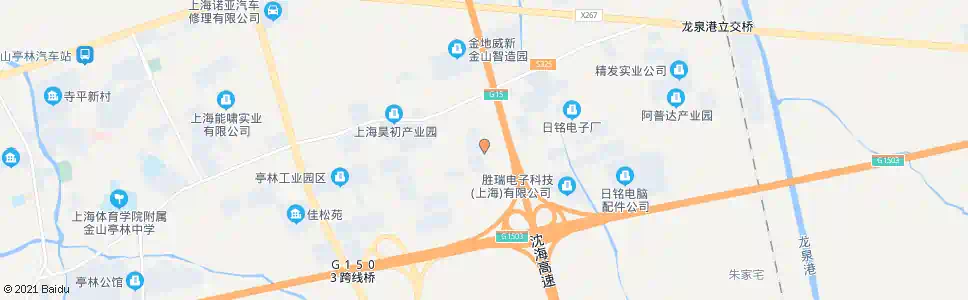 上海G15高速西_公交站地图_上海公交_妙搜公交查询2025