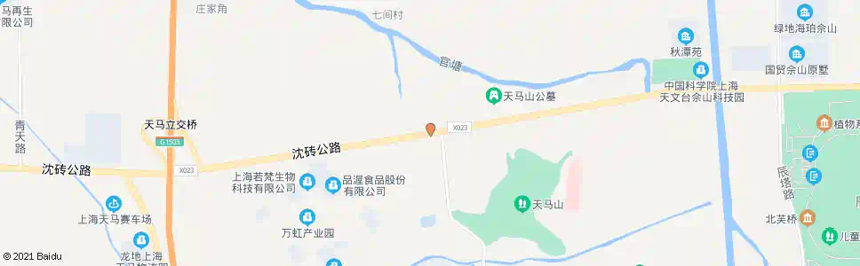 上海沈砖公路天鸡路_公交站地图_上海公交_妙搜公交查询2025