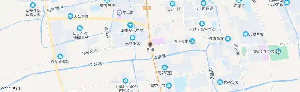 上海沪南路年家浜路_公交站地图_上海公交_妙搜公交查询2025
