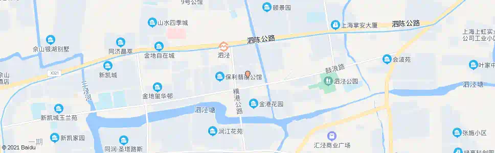 上海横港小区_公交站地图_上海公交_妙搜公交查询2025