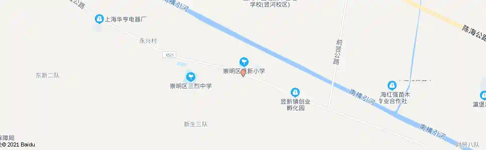 上海竖新镇_公交站地图_上海公交_妙搜公交查询2025