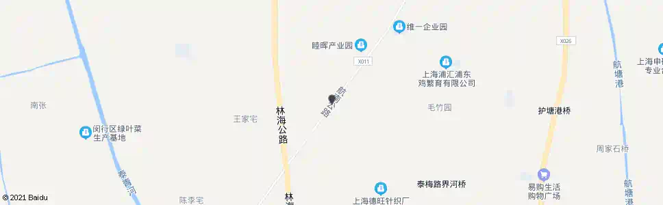 上海航南公路李家弄堂_公交站地图_上海公交_妙搜公交查询2025