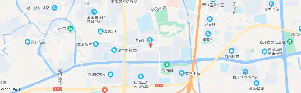 上海华青南路青湖路_公交站地图_上海公交_妙搜公交查询2025