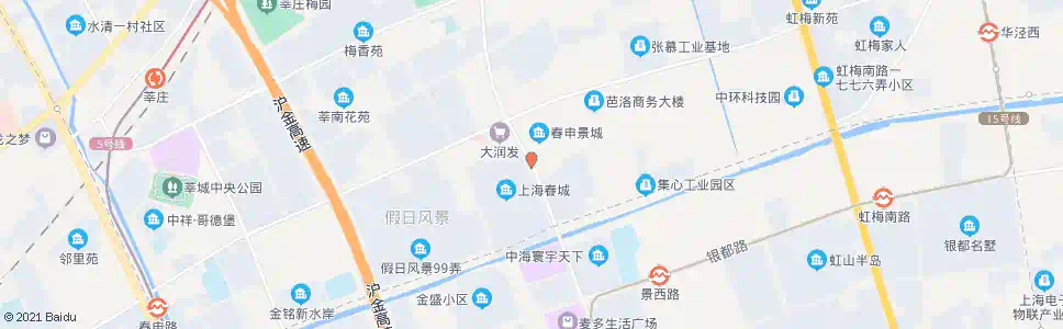 上海莲花南路兴梅路_公交站地图_上海公交_妙搜公交查询2025