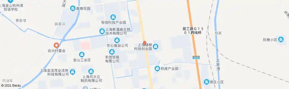 上海亭卫公路揽工路_公交站地图_上海公交_妙搜公交查询2025