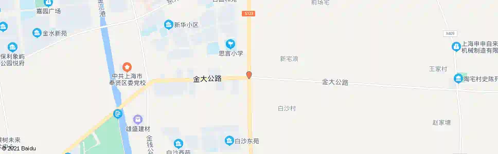 上海浦星公路金大公路_公交站地图_上海公交_妙搜公交查询2025