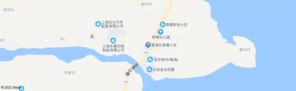 上海商榻小学_公交站地图_上海公交_妙搜公交查询2025