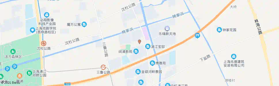 上海江文路召楼路_公交站地图_上海公交_妙搜公交查询2025