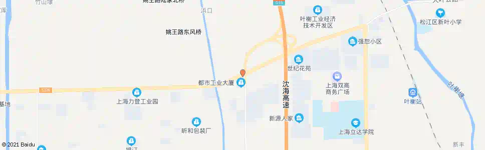 上海叶榭(招呼站)_公交站地图_上海公交_妙搜公交查询2025