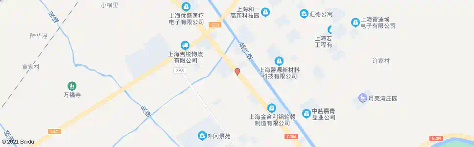 上海窑厂_公交站地图_上海公交_妙搜公交查询2025