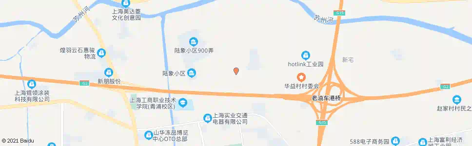 上海华益路黄家桥_公交站地图_上海公交_妙搜公交查询2025