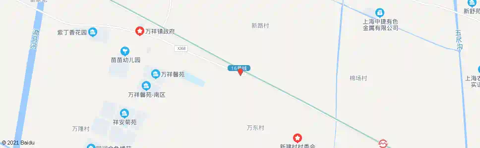 上海万红桥_公交站地图_上海公交_妙搜公交查询2025