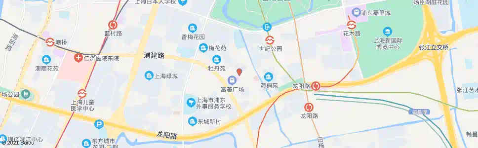 上海樱花路浦建路_公交站地图_上海公交_妙搜公交查询2025