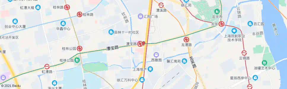 上海漕宝路站_公交站地图_上海公交_妙搜公交查询2025