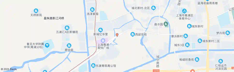 上海淀山湖大道港俞路_公交站地图_上海公交_妙搜公交查询2025