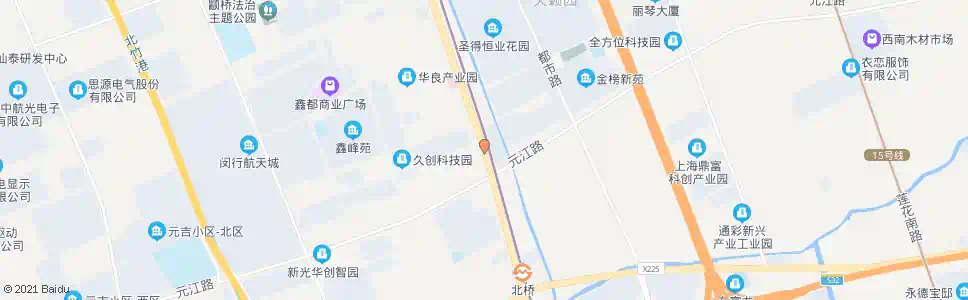 上海沪闵路元江路_公交站地图_上海公交_妙搜公交查询2025