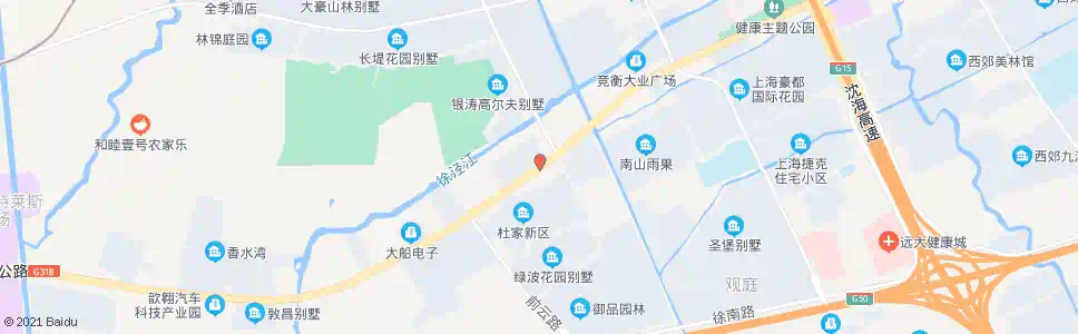 上海沪青平公路徐盈路_公交站地图_上海公交_妙搜公交查询2025