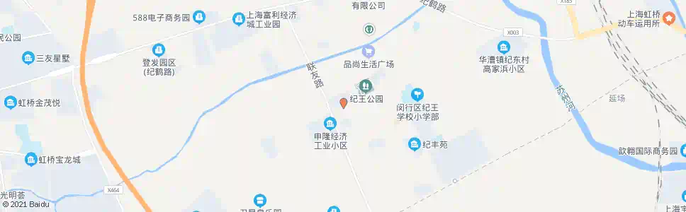 上海纪高路联友路_公交站地图_上海公交_妙搜公交查询2025