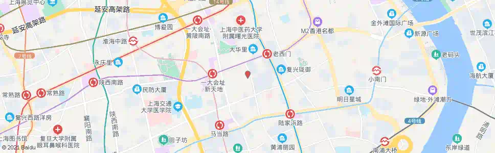 上海合肥路济南路_公交站地图_上海公交_妙搜公交查询2025